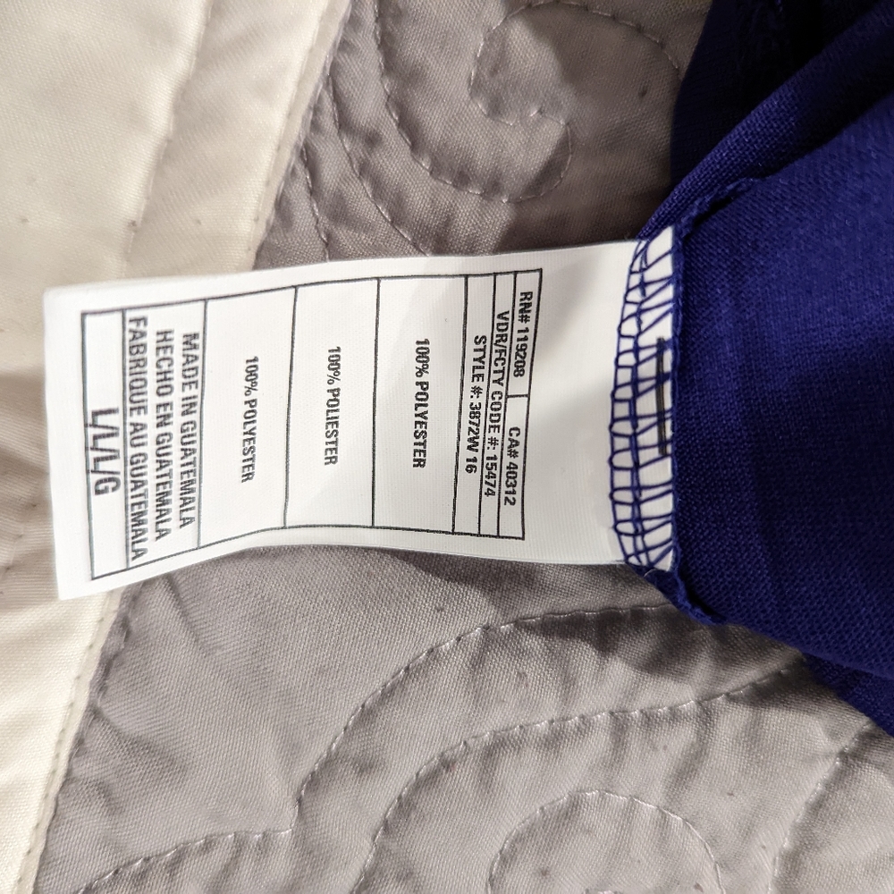 ADIDAS Purple Long Sleeve Shirt - Picture 3 of 9